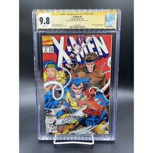 X-Men #4 CGC SS 9.8 Signature Series Jim Lee Scott Williams 1st Omega Red